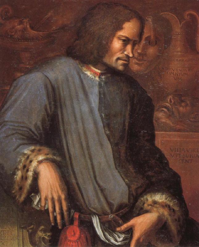 Giorgio Vasari Portrait of Lorenzo the Magnificent oil painting image